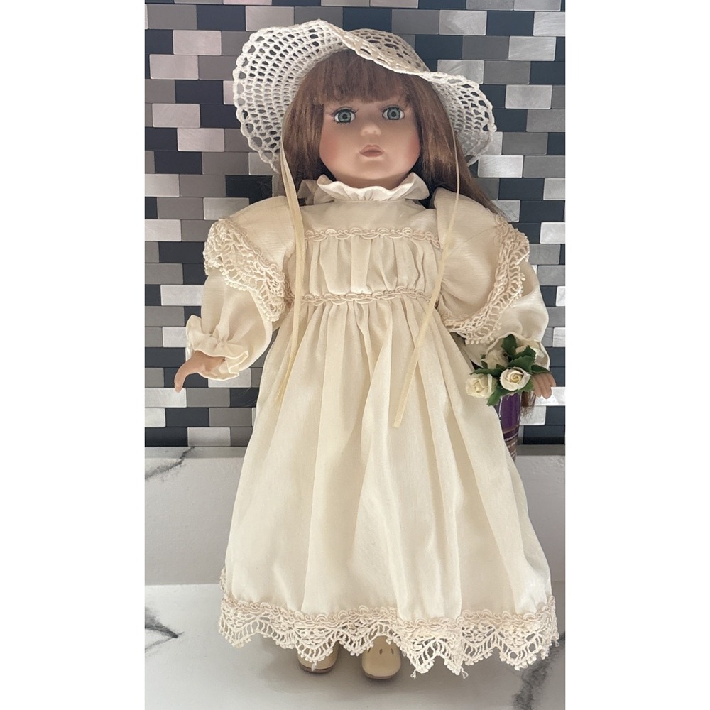 Victorian Treasures Handcrafted Special Edition Porcelain Doll‎
